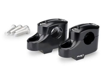 BMW F 800 GS [2025] – Rehausses de guidon Pullback – noires