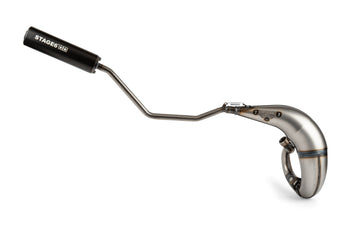 Beta RR Track 50 2T - Exhaust Streetrace High Mount CNC black