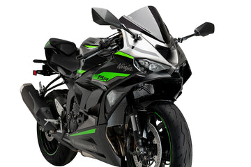 KAWASAKI ZX-6R NINJA [2025] - Spoiler latéral de course | Noir | PUIG 21858N