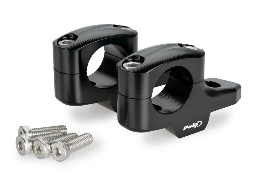 BMW R 1300 GS TROPHY [2025] – Pullback handlebar risers – silver