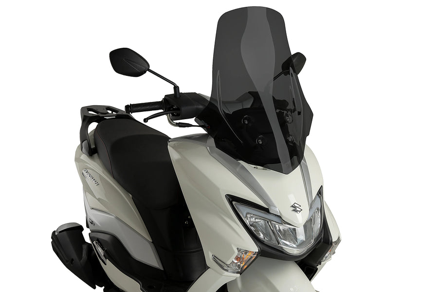 SUZUKI BURGMAN STREET 125EX [2025] - Pare-brise Touring V-Tech Line | Fortement tonique | PUIG 21926F