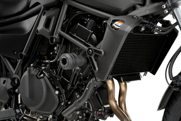 KAWASAKI ELIMINATOR 500 SE [2025] – Cadre Crash Pads Vintage 2.0 – Noir
