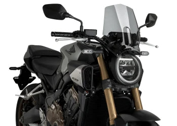 HONDA CB 650 R NEO SPORTS CAFE [2025] – Face avant ALU – noir