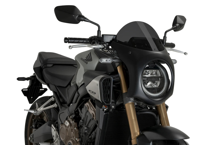 HONDA CB 650 R NEO SPORTS CAFE [2025] – Retro fairing screen – Transparent