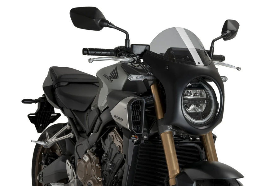 HONDA CB 650 R NEO SPORTS CAFE [2025] – Retro Fairing Screen – Black
