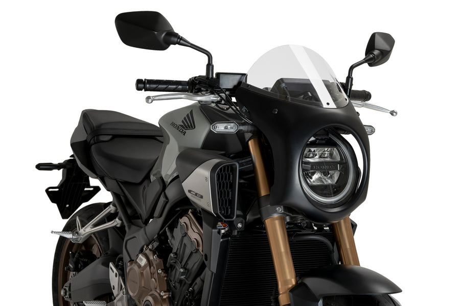 HONDA CB 650 R NEO SPORTS CAFE [2025] – Retro Fairing Screen – Black
