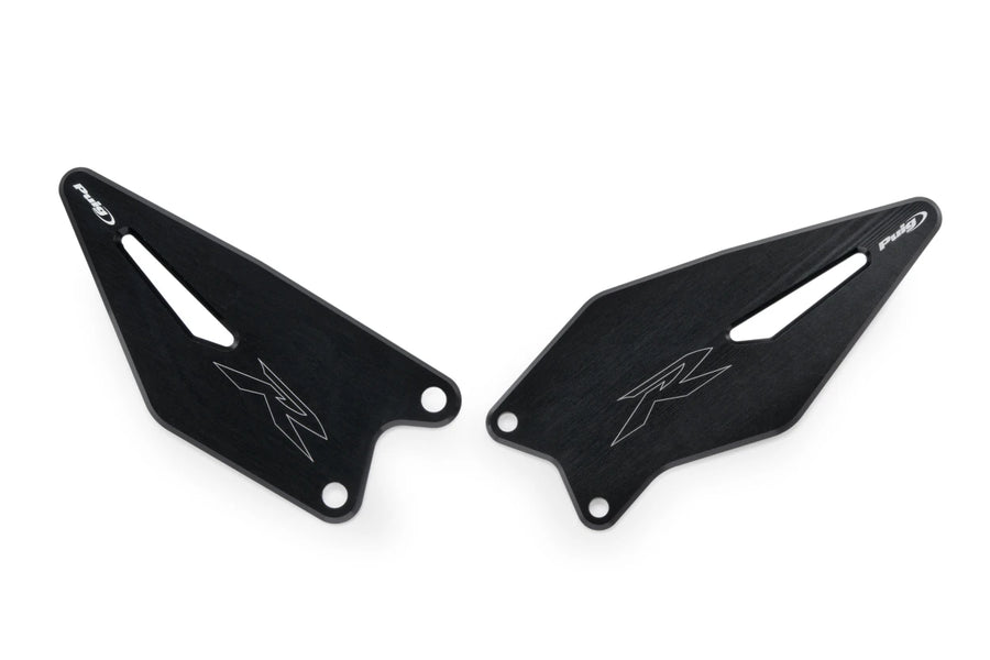 KAWASAKI ZX-6R NINJA [2025] – Plaques de talon – Noir