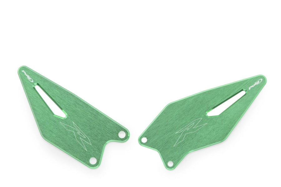 KAWASAKI ZX-6R NINJA [2025] – Plaques de talon – Noir