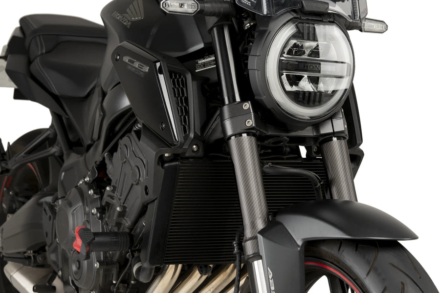 KTM RC 390 [2025] – Gabelschutzkit Aufkleber – Carbon look