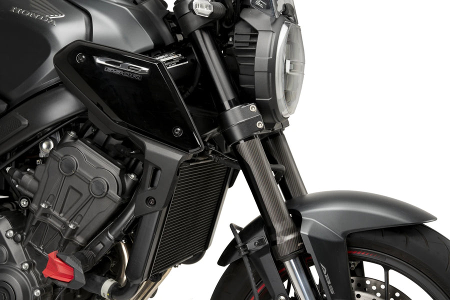 KTM RC 390 [2025] – Autocollant kit protection fourche – Noir