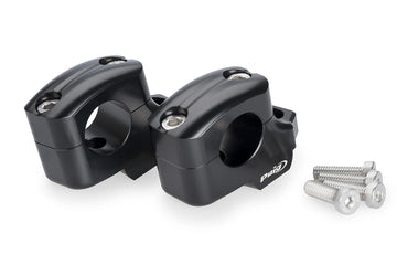 YAMAHA MT-09 Y-AMT [2024] - Rehausseurs de guidon rétractables | Noir | PUIG22101N