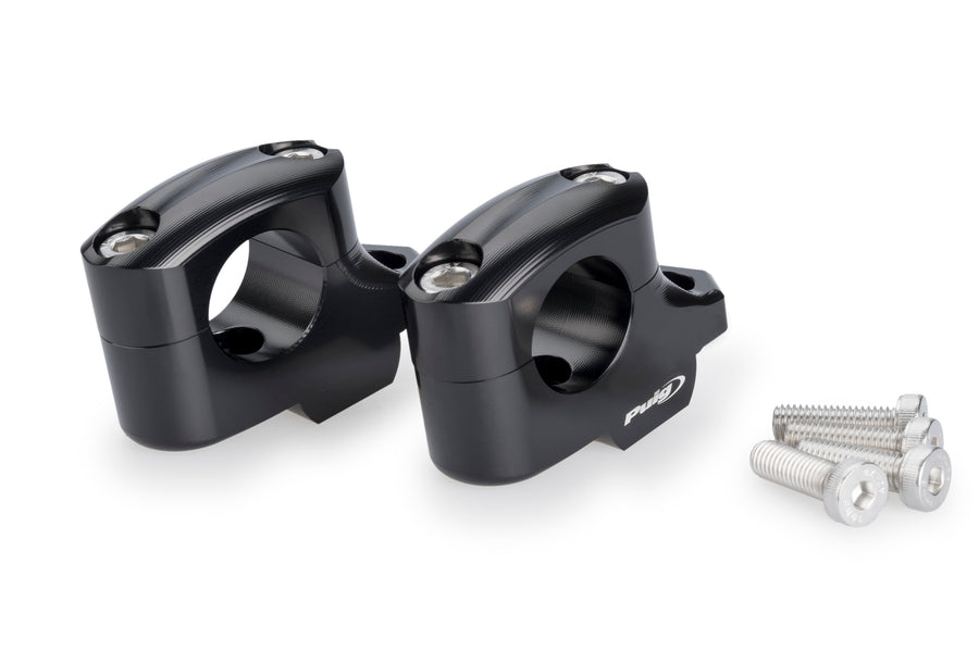 BMW F 900 GS ADVENTURE [2024] – Rehausses de guidon Pullback – noires