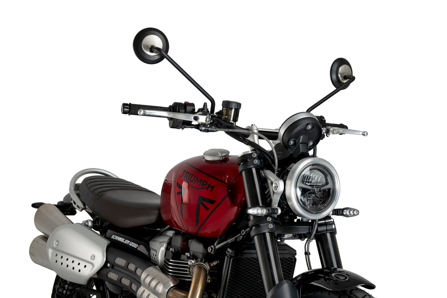 TRIUMPH SCRAMBLER 1200X [2025] – Façade ALU – noire