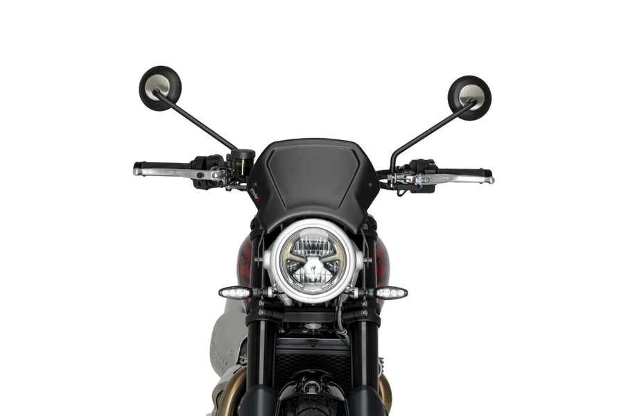 TRIUMPH SCRAMBLER 1200X [2025] – Façade ALU – noire