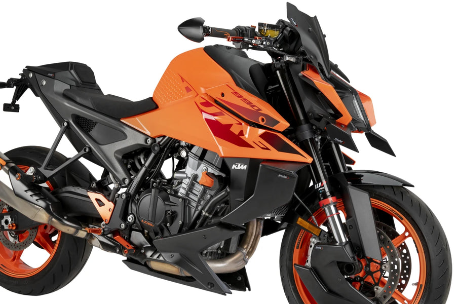 KTM 990 DUKE R [2025] – Front spoiler – Matt black
