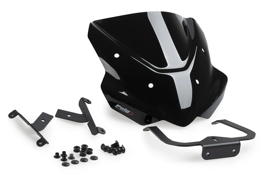 TRIUMPH STREET TRIPLE 765 RS [2025] - New Generation Sport Windschild | Schwarz | PUIG 22234N