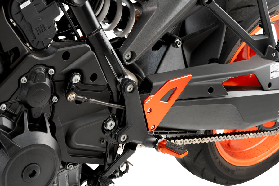 KTM 990 DUKE R [2025] – Plaques de talon – Noir