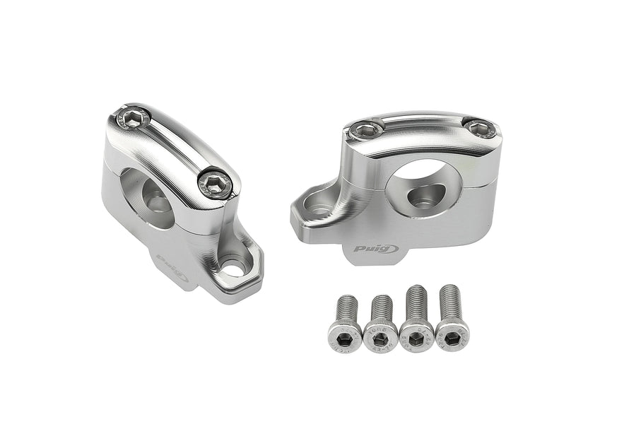 VOGE 900DSX [2025] - Rehausseurs de guidon rétractables | Argent | PUIG22360P