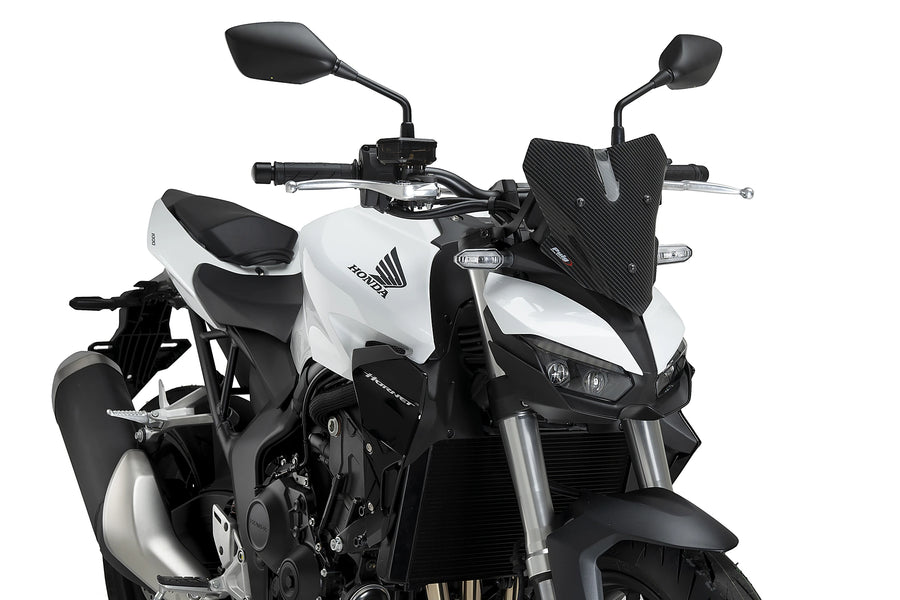 HONDA CB 1000 HORNET SP [2025] - Pare-brise sport nouvelle génération PUIG | Aspect carbone | PUIG22381C