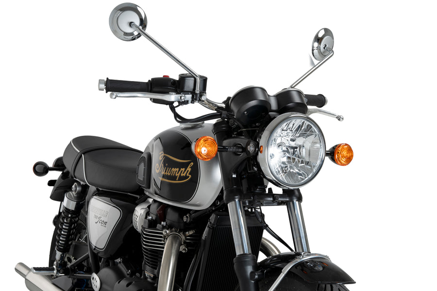 TRIUMPH BONNEVILLE T 120 BLACK [2025] – touring screen – heavily tinted