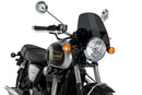 TRIUMPH BONNEVILLE T 120 NOIR [2025] – bulle touring – teintée-18