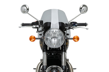 TRIUMPH BONNEVILLE T 120 NOIR [2025] – Bulle sport – Teintée