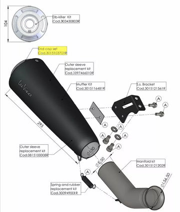 Husqvarna 701 Vitpilen [Leovince] - Cap - 0