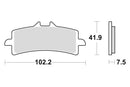 KTM 690 DUKE [2014-2017] - Dual Sinter brake pads