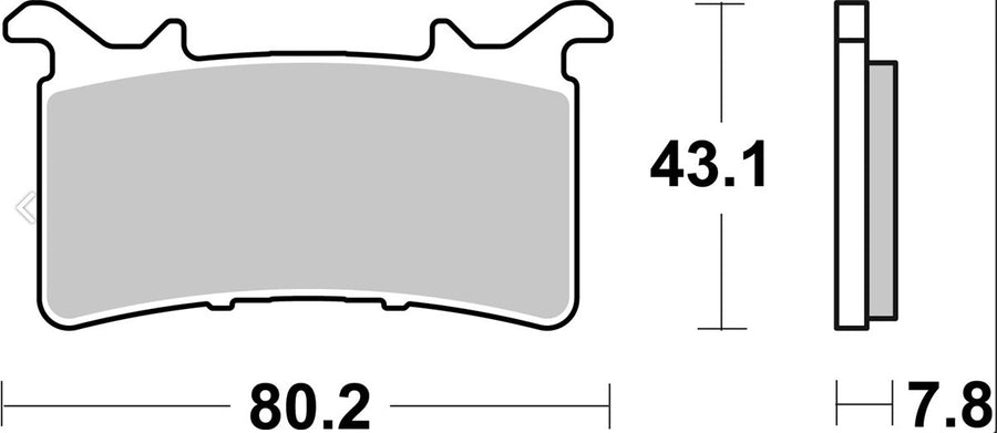 BMW M 1000 [2021-2023] - Bremsbeläge Dual Sinter