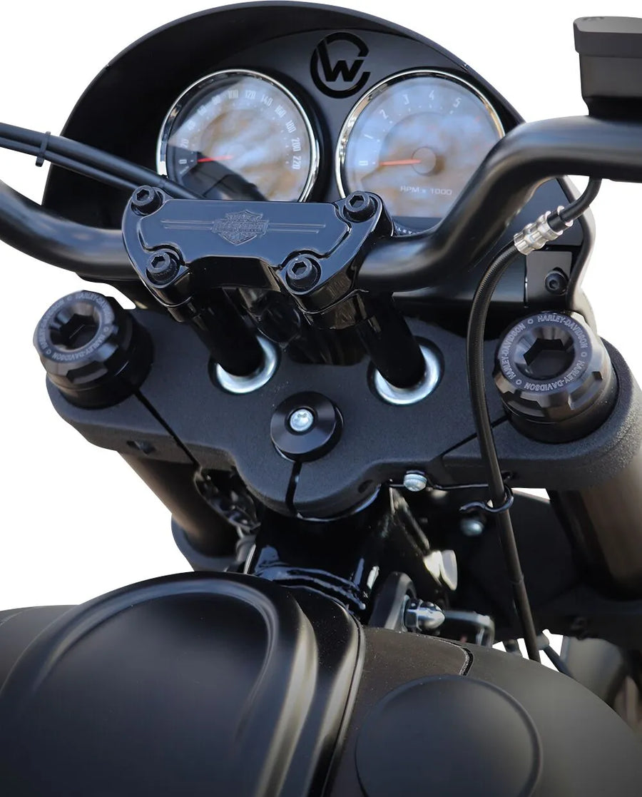 Harley Davidson FXLRS [CULT WERK] – Speedometer Offset Kit