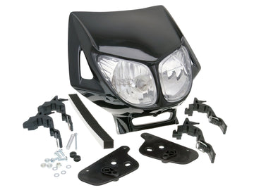 Aprilia RX Enduro 50 2T D50B0 [2007–] - Masque de phare double optique