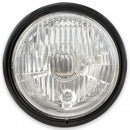 Kawasaki W 650 – Phare H4 Bullet 5¾ pouces noir pour conversion universelle