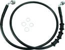 Harley Davidson FLS [DRAG SPECIALTIES] – Verlängertes Bremsleitungs-Kit aus schwarzem Vinyl