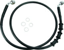 Harley Davidson FLS [DRAG SPECIALTIES] – Verlängertes Bremsleitungs-Kit aus schwarzem Vinyl