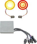 harley-davidson street bob [CUSTOM DYNAMICS] – SMART LED bullet turn signal inserts-1