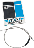 harley davidson fxs [DRAG SPECIALTIES] - Câble d'embrayage en acier inoxydable tressé très efficace-2