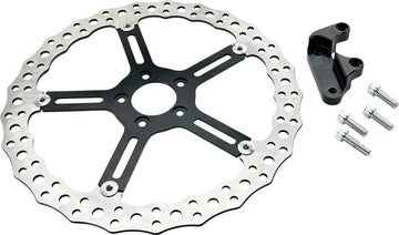 harley davidson fxlrs [ARLEN NESS] – 15" Big Brake Jagged Floating Rotor Kit