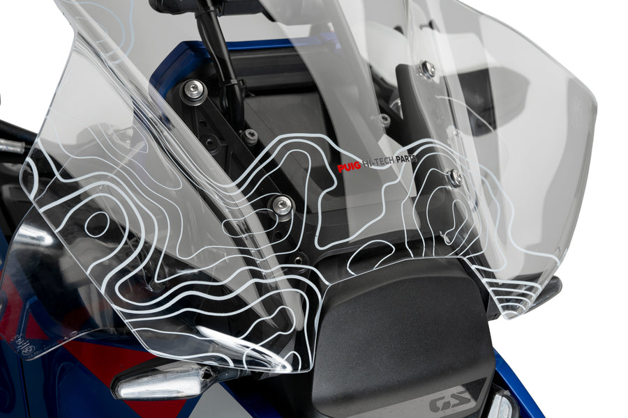 BMW R 1300 GS TROPHY [2025] – Tourenscheibe Plus – Transparent