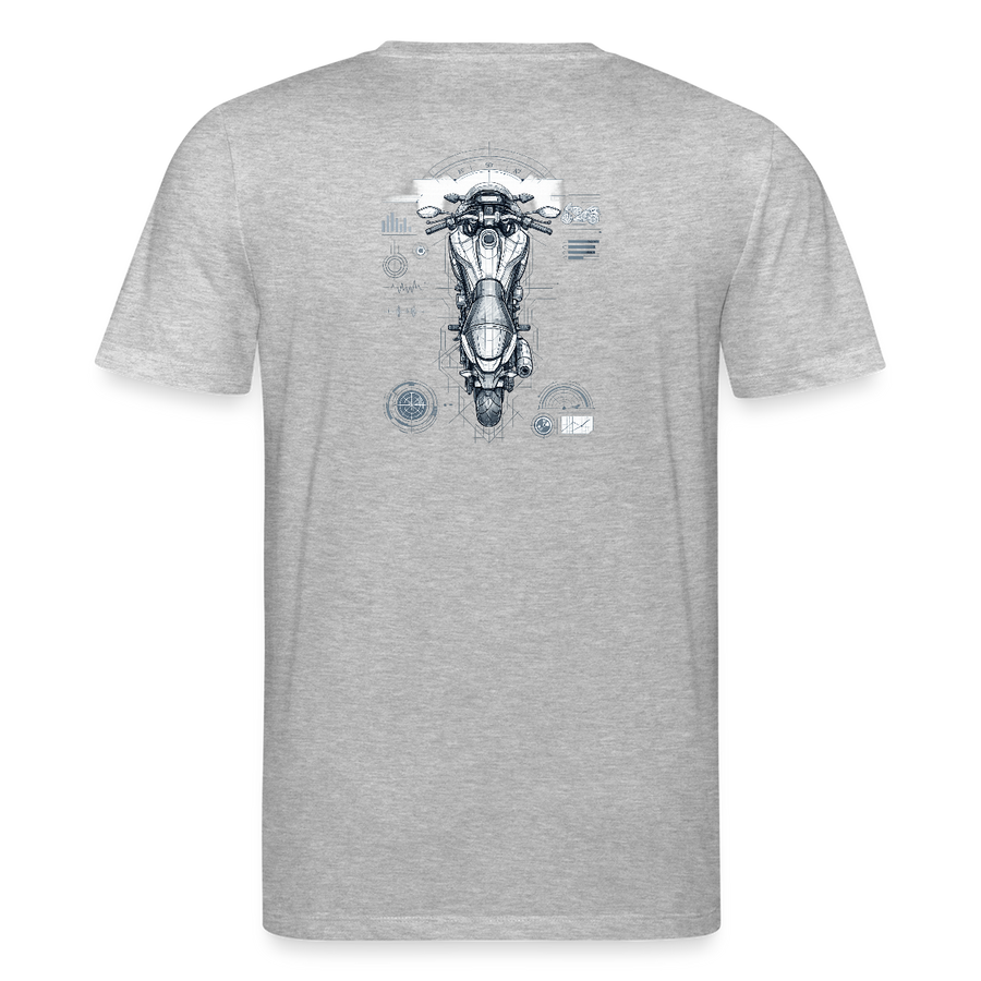 Honda nc 700 [T-Shirt] - Top-Down Tech - Back Print