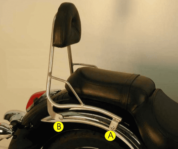 KAWASAKI VN 900 CLA [2006-2017] - Sissybar sans pont à bagages - 0