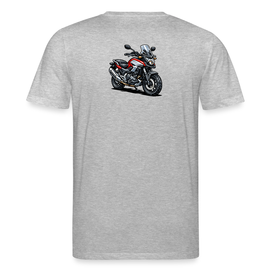 Honda nc 700 [T-Shirt] - Karikatur - Rücken Print