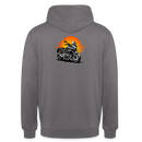 Honda nc 700 [Hoodie] - Sunset Split - Impression au dos