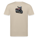 Honda nc 700 [T-Shirt] - Karikatur - Rücken Print