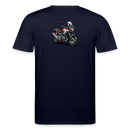 Honda nc 700 [T-Shirt] - Karikatur - Rücken Print