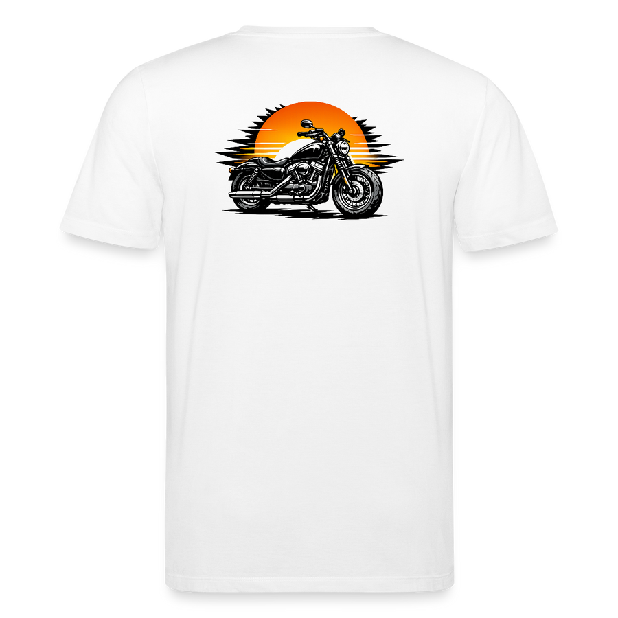 Harley davidson sportster [T-Shirt] - Sunset Split - Rücken Print