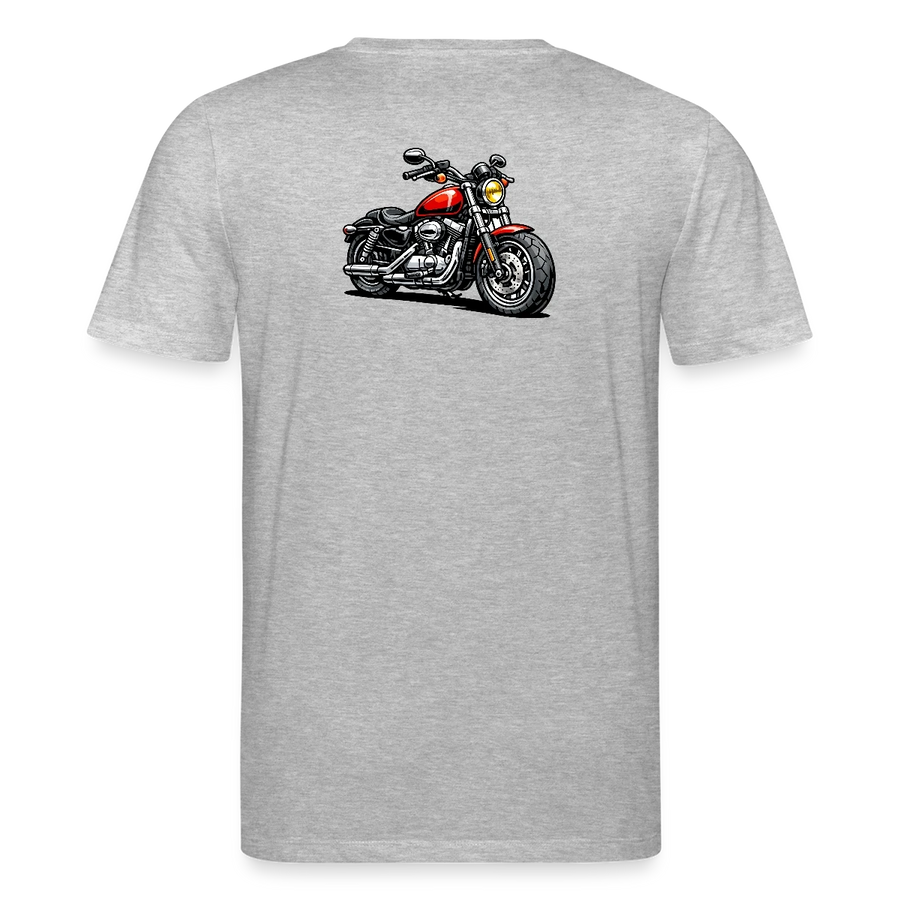 Harley davidson sportster [T-Shirt] - Karikatur - Rücken Print