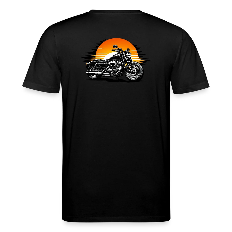 Harley davidson sportster [T-Shirt] - Sunset Split - Rücken Print
