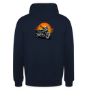 Honda nc 700 [Hoodie] - Sunset Split - Impression au dos