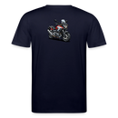 Honda nc 700 [T-Shirt] - Karikatur - Rücken Print