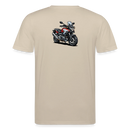 Honda nc 700 [T-Shirt] - Karikatur - Rücken Print